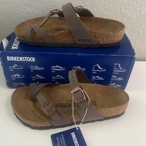 Birkenstock Tan Leather Sandals